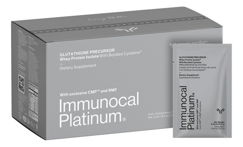 Immunocal Platinum- Aislado Suero De Leche Caja