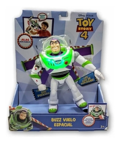 Toy Srory 4 Buzz Vuelo Espacial Mas De 10 Frases En Español