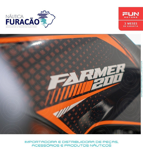 Imagem 7 de 14 de _ Mini Quadriciclo Atv Utv Ssv Fun Motors Farmer 200