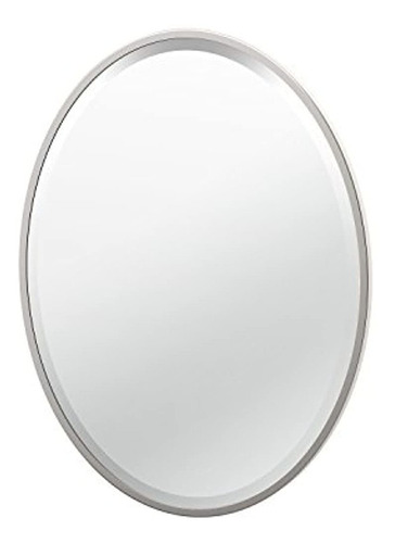Espejo Ovalado Enmarcado Con Montaje Empotrado Gatco 1830, 2