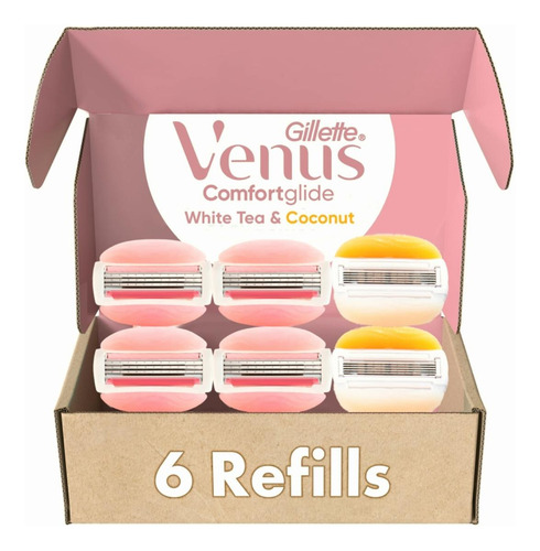 Gillette Venus Recambios De Hoja De Afeitar Para Mujer,