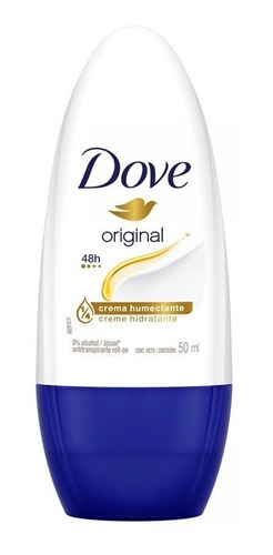 Imagen 3 de 5 de Dove Desodorante Antitranspirante Original Roll On 50ml Fragancia Original