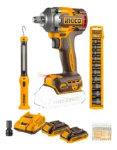Comprar Llave De Impacto 400nm + Lampara Y Dados Ingco