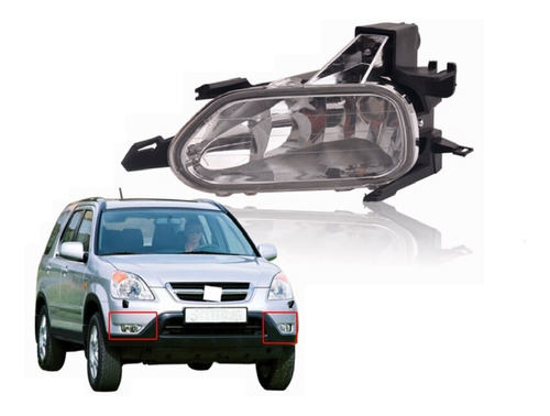 Halogenos Neblineros Para Honda Crv 2002 A 2004 Kit