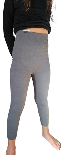 Conjunto Termico Infantil Morley Frisado Polera Y Pantalon Negro 12 Años