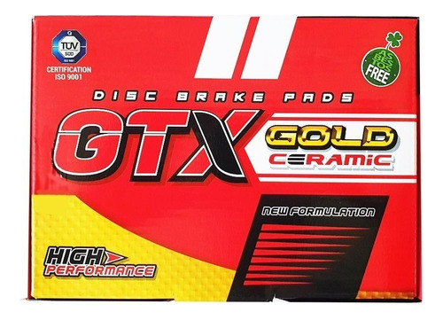 Pastillas Freno Delantera Gtx Gold Ceramica Mg Zs Zx 1.5