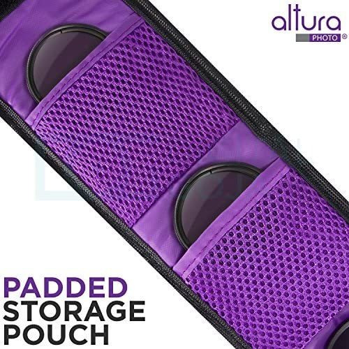 Imagen 4 de 6 de Filtro P/lente Alturafoto Kit 40.5mm Uv/cpl/nd4+bolsa+paño