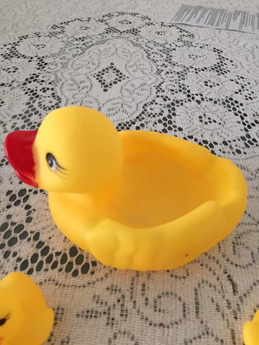 1 Pato Grande Y 1 Pato Pequeño Para Bañera De Bebé.