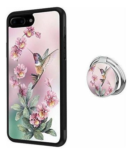 Caso De iPhone 7 Plus iPhone 8 Plus Funda Con Anillo He...