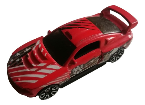 Hot Wheels Custom '12 Ford Mustang 2011 Fútbol Rojo 