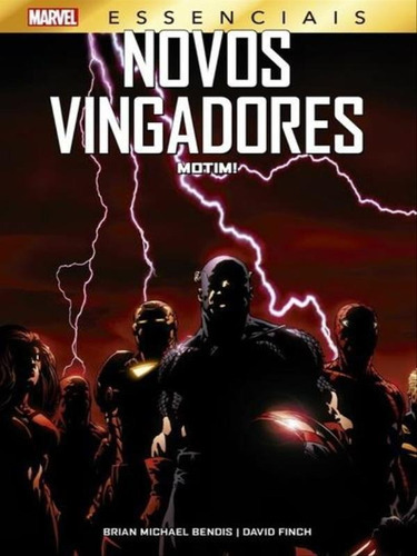 Novos Vingadores: Motim!: Marvel Essenciais, De Bendis, Brian Michael. Editora Panini Brasil **, Capa Mole Em Português