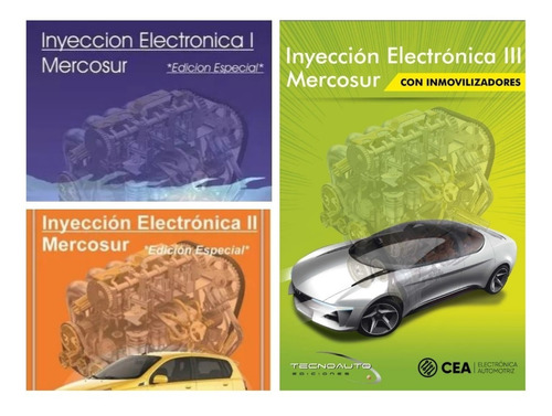 Oferta 3 Libros Inyección Electrónica 1 2 Y 3 - Mercosur Cea