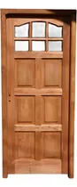 Comprar Puerta De Cedro 80x200 Marco De Madera Extra Porch