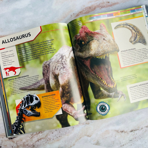 La Gran Enciclopedia De Dinosaurios Lexus Tapa Dura