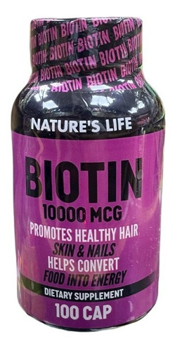 Biotina 10000mcg X 100