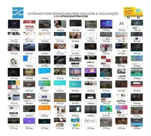 Mega Pack 5.000 Templates-sites Prontos Html5 Bootstrap Css