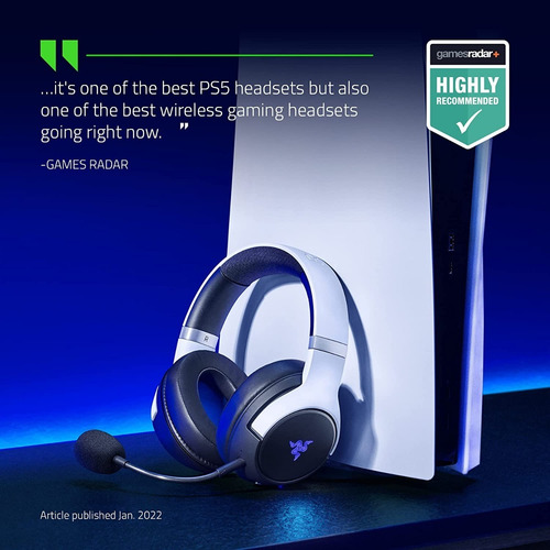 Imagen 7 de 7 de Auriculares Razer Kaira Pro For Playstation Wireless Multip
