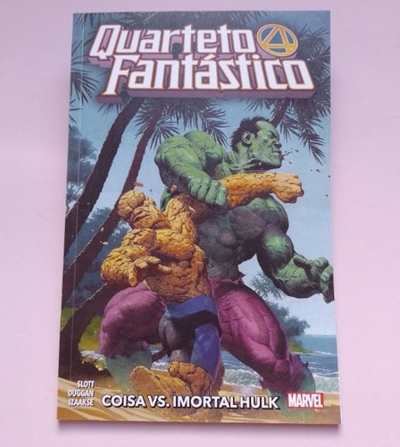 Hq Hq Quarteto Fantástico - Coisa Vs Imortal Hulk