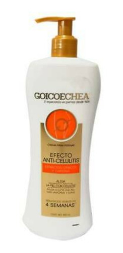 Crema Para Piernas Goicoechea Anti Piel De Naranja 400 Ml