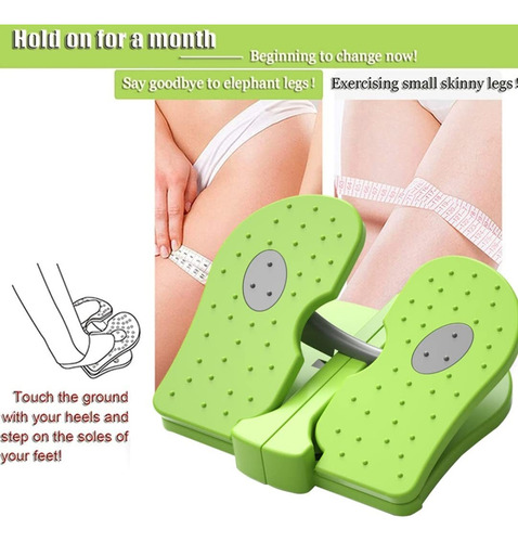 Mini Paso Portable Plegable Pedal Ergonomic Machine 100n