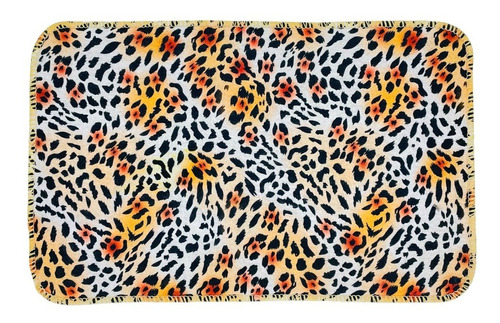 Alfombra Felpudo Tapete Animal Print 38 X 57 Cm