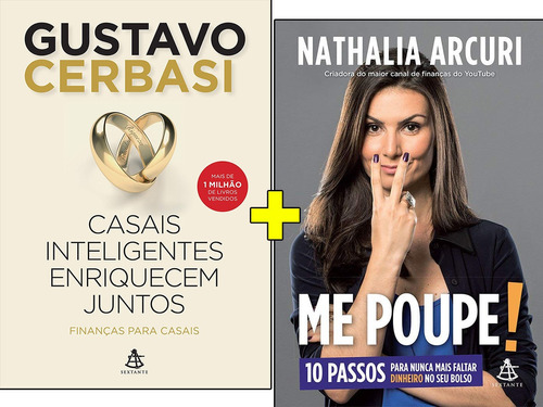 2 Livros Me Poupe! + Casais Inteligentes Enriquecem Juntos