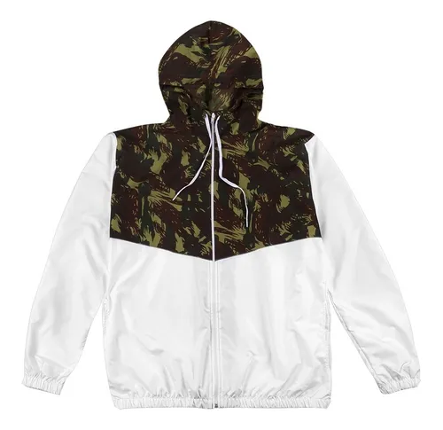 Casaco Cabo Enrolado Camuflado - Calçados, Roupas e Bolsas Branco com o Melhores Preços no Mercado Livre Brasil