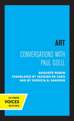 Libro Art: Conversations With Paul Gsell - Rodin, Auguste