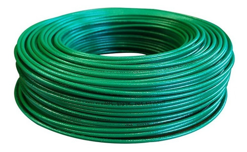 Cable Thhn 8 Awg Verde Rollo 100metros Certificado