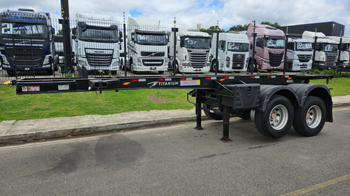Porta Container Noma Ano 24 0km 20 Pés Sem Pneus Roda Disco