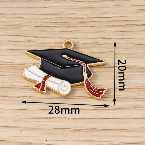Colgante De Pulsera De Graduación Personalizado De 50 Piezas