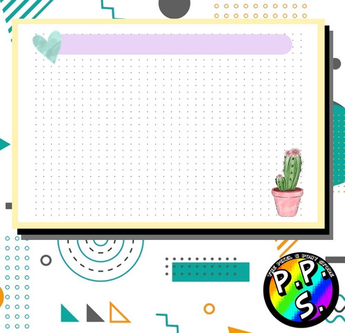 Flashcard - Cactus 4 Fichas Bibliográficas