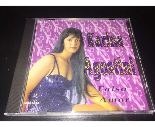 Karina Agostoni Falso Amor Cd Nuevo Original Cerrado