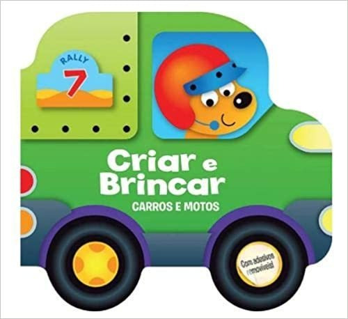 Criar E Brincar - Carros E Motos, De Vários Autores. Libris Editora Em Português