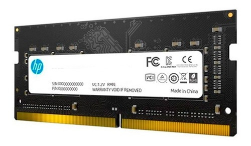 Memoria Ram Sodimm Hp S1 Series, 8gb, Ddr4, 2666 Mhz.