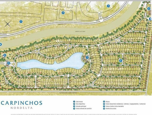 Imagen 2 de 4 de Lote En Venta En Carpinchos - Nordelta - Financiacion!