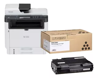Impresora Multifuncion Ricoh M 320 Con 2 Toners Originales
