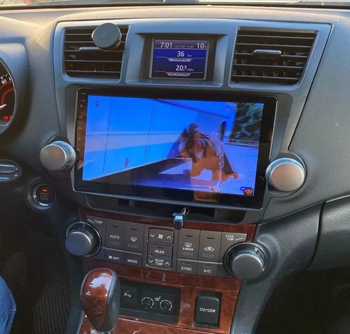 Estéreo De Pantalla Android Para Toyota Highlander 2008-2013