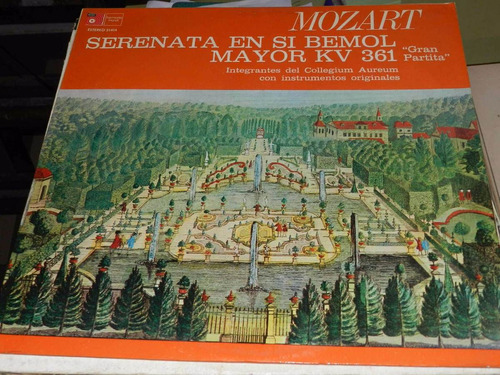 Vinilo 2573 - Mozart - Gran Partita - Microfon Arg. S.a.