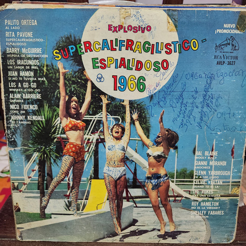 Vinilo Explosivo Supercalifragilistico Espialidosos 1966 Cp3