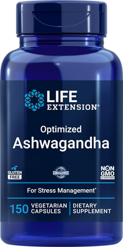 Life Extension Ashwagandha Optimizada, 150 Cápsulas Vegetari