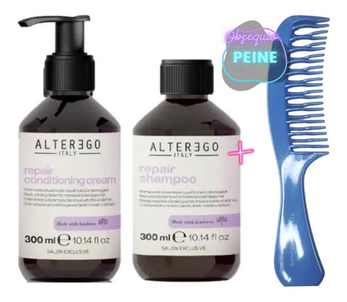 Shampoo + Acondicionador Repair Alter E - mL a $232