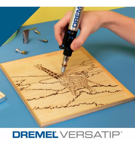 Imagen 4 de 7 de Dremel Versatip Pirograbador Soldador Estuche Con Accesorios
