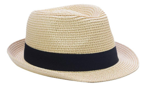 Yosang Sombrero Paja Fedora Panamá Plegable Verano Niños Sol