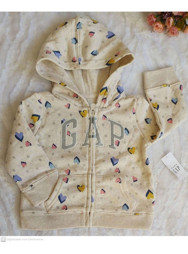 Casaco Inverno Gap Original Importado Moletom Infantil