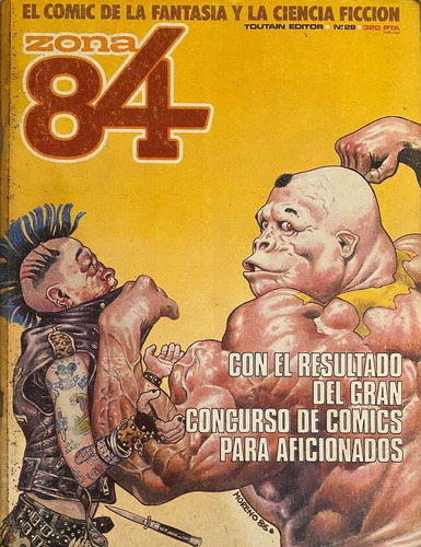 Revista Zona  84 Comic Fantasía Ciencia Ficción Nº 29  Rba