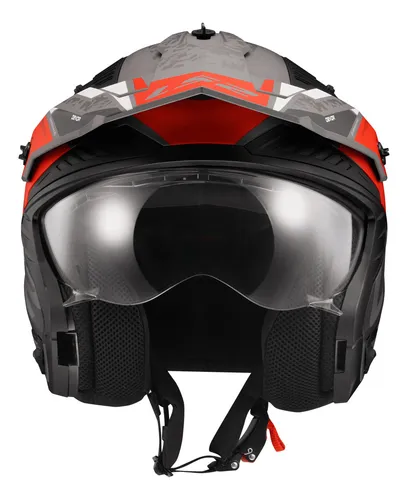 Casco Moto Ls2 Drifter 606 Mentonera Desmontable Ece 2206