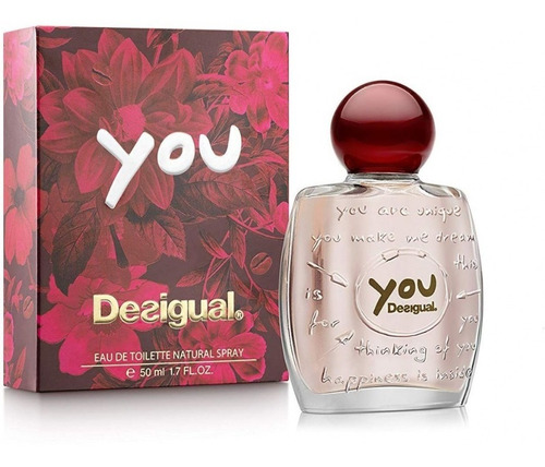 Perfume Desigual You Eau De Toilette X 50 Ml. Original!!!