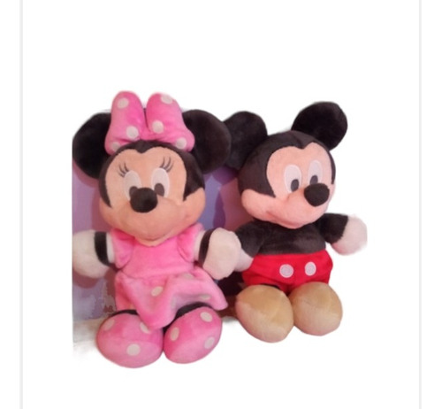 Peluches Originales Disney. Minnie Y Mickey.