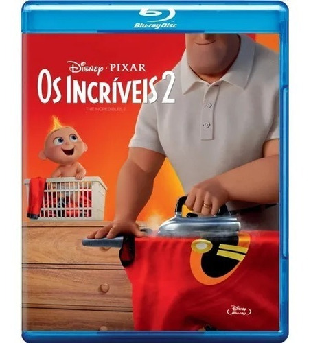 Blu-ray Os Incríveis 2 - Lacrado & Original